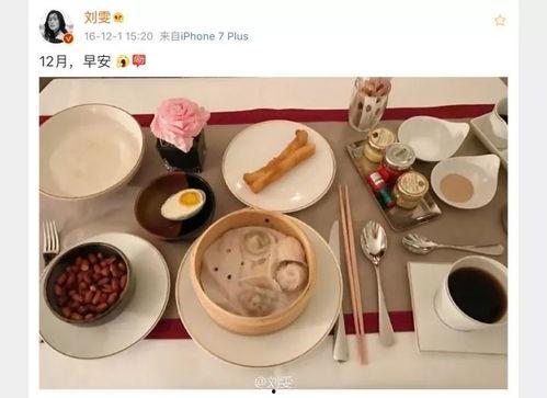 明星曬的早餐,健康美味，開啟活力一天