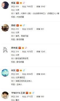 明星微博昵稱大全,個(gè)性與魅力的完美融合