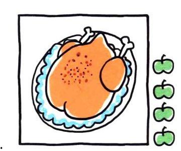 明星切桃子簡(jiǎn)筆畫(huà)可愛(ài),簡(jiǎn)筆畫(huà)可愛(ài)演繹甜蜜瞬間